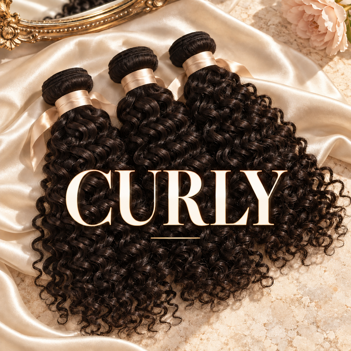Best 100% RAW Virgin Human Curly Bundles | Get Glam'd Hair | Atlanta, GA